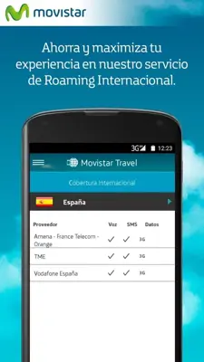 Movistar Travel android App screenshot 2