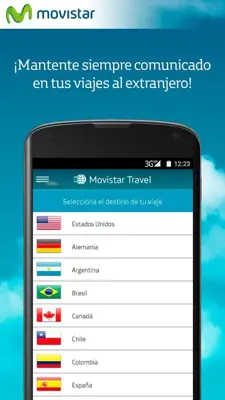 Movistar Travel android App screenshot 3